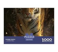 Tiger Jigsaw Puzzles for Adult Challenging Puzzles The Impossible Challenge 1000 Pieces Difficult Hard Jigsaw Puzzles for Man And Woman with Letters on Back 70x50cm/1000pcs