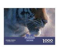 Tiger Jigsaw Puzzles for Adult The Impossible Challenge 1000 Pieces Difficult Hard Jigsaw Puzzles for Man And Woman with Letters on Back 52x38cm/1000pcs