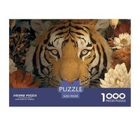 Tiger Jigsaw Puzzles for Adult The Impossible Challenge 1000 Pieces Difficult Hard Jigsaw Puzzles for Man And Woman with Letters on Back 70x50cm/1000pcs