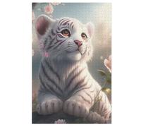 Tiger Jigsaw Puzzles for Adults 1000 Pieces Puzzle Brain Teaser And Children Premium Quality Wooden 78×53cm