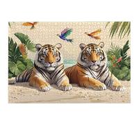 Tiger Jigsaw Puzzles for Adults 2000, 2000 Piece Jigsaw Puzzles for Adults, 99.5x70.5cm Hard Impossible Wooden Puzzle, Challenging Game for the Whole for Women, Theme: (Landscape), -8287