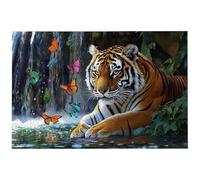 Tiger Jigsaw Puzzles for Adults 4000, 4000 Piece Jigsaw Puzzles for Adults, 141.5x87.5cm Hard Impossible Wooden Puzzle, Challenging Game for the Whole Family, Home Decor, Theme: (Landscape), -7299
