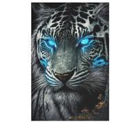 Tiger Jigsaw Puzzles for Kids 1000 Pieces 3d Tiger Wooden Puzzle Decompression Game for Adults Women Kids Girl Family Gathering Educational Game Toys （78×53cm）