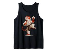 Tiger Jiu Jitsu Cartoon Martial Arts Karate Lovers Tank Top