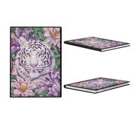Tiger Journals Notebooks Special Shaped Gem Painting Blank Notebook with