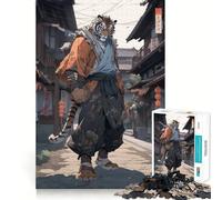 Tiger Karate Fighter 1000 Pieces Jigsaws Adults Puzzles Logic Boost Toy Bonding Time Premium Edge Premium Gift 38x26cm