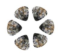 Tiger Lie On Rock Guitar Pick 12 picks Fashion Personalized Bass Pick Durable Electric Guitar Plectrums Instrument Accessories for Ukulele Electric Guitar Bass