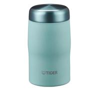 TIGER Made in Japan Vacuum Insulated Stainless Steel Water Bottle, 8 oz (240ml), AG - Pale Blue