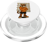 Tiger Mascot Graphic for Kids Sports Fans Activities PopSockets PopGrip for MagSafe