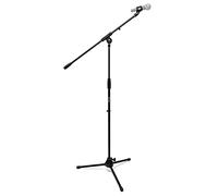 TIGER MCA7-BK Professional Boom Microphone Stand with Free Clip Black