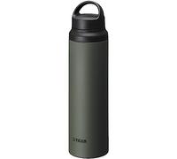 TIGER MCZ-S080GZ Tiger Water Bottle, 28.7 fl oz (800 ml), Handle, Lightweight, Stainless Steel Bottle, Outdoor, Office, Moss Forest (Green)