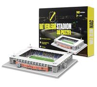 Tiger Merchandising 3D Jigsaw Puzzle of Rat Verlegh Stadium - 140 Pieces | Home of NAC Breda | Eredivisie Gifts for Age 7+