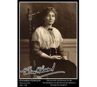 Tiger Moon Emmeline Pankhurst - A2 Size - 42 x 59.4 cm - Paper Laminated