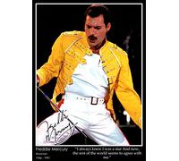 Tiger Moon Freddie Mercury - A2 Size - 42 x 59.4 cm - Paper Laminated