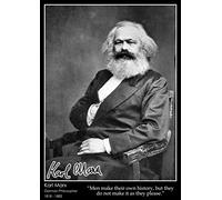 Tiger Moon Karl Marx - A2 Size - 42 x 59.4 cm - Paper Laminated