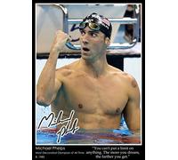 Tiger Moon Michael Phelps - A2 Size - 42 x 59.4 cm - Paper Laminated