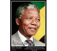 Tiger Moon Nelson Mandela - A2 Size - 42 x 59.4 cm - Paper Laminated