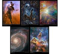 Tiger Moon Set Of Five Hubble Telescope Space Posters [HB2] - Size A3 29.7