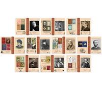 Tiger Moon The Tiger Moon Trading Company Ltd English Language/Literature - Set of 10 Classic Inspirational Authors Information Posters - Paper Laminated - A3 29.7 x 42 cm