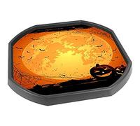 Tiger Moon The Tiger Moon Trading Company Ltd Halloween Pumpkin Vinyl Tuff Tray Insert - 60 x 60 cm - Ideal for Mini Tuff Spot Tuff Tray - Tuff Tray NOT Included