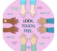 Tiger Moon The Tiger Moon Trading Company Ltd Look, Touch, Feel Sensory Vinyl Tuff Tray Insert - 86 x 86 cm - Ideal for Large Tuff Spot Tuff Tray - Tuff Tray NOT Included