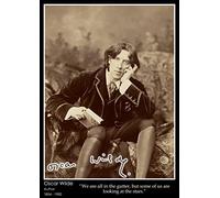 Tiger Moon The Tiger Moon Trading Company Ltd Oscar Wilde - Inspirational Quote Poster - A2 Size - 42 x 59.4 cm - Paper Laminated