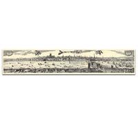 Tiger Moon The Tiger Moon Trading Company Ltd Vischer Panorama of London 1616 Map (120 x 23 cm)