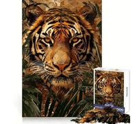 Tiger Mosaic 1000 Piece Jigsaw Puzzles for Adults Teenagers Cognitive Toy Leisure Fun Pattern Assembly Festive Gift 38x52cm