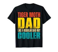 Tiger Moth Dad - Like a Regular Dad but Cooler T-Shirt