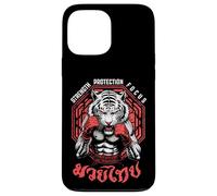 Tiger Muay Thai Boxing MMA Fighter Strength Vintage Case for iPhone 13 Pro Max