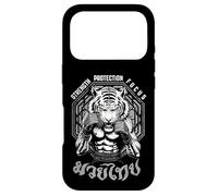 Tiger Muay Thai Boxing MMA Fighter Strength Vintage Case for iPhone 17 Pro