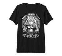 Tiger Muay Thai Boxing MMA Fighter Strength Vintage Premium T-Shirt
