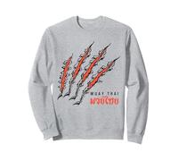 Tiger Muay Thai Training MMA Claw Fighter Gift Sweatshirt