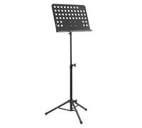 Tiger MUS7-BK Orchestral Music Stand, All Metal Construction - Black