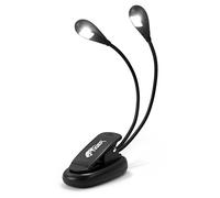 Tiger Music Stand Light with Dual Head & 2x Quality LED lights