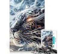 Tiger Mystic Legend 1000 Pieces Jigsaws Adults Puzzles Logic Boost Toy Bonding Time Premium Edge Premium Gift 50x75cm