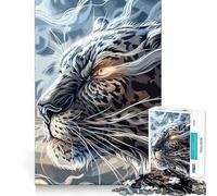 Tiger Mystic Legend Jigsaw Puzzles 1000 Pieces for Teenagers Thought Toy Shared Fun Precise Edge Santa Wish Item 38x52cm