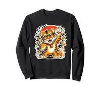 Tiger Nature Wildlife | Cool Big Cats Wildlife Graphic Sweatshirt