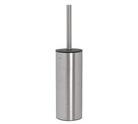 Tiger Noon Toilet Brush and Holder Freestanding, Stainless Steel Brushed