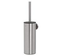 Tiger Noon Toilet Brush and Holder, Stainless Steel Brushed