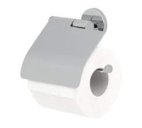 Tiger Noon Toilet Roll Holder with Cover, Chrome