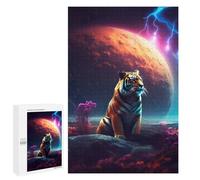 Tiger on Mars Jigsaw Puzzle, 1000 PCS, Indoor Activity for The Home, A Thoughtful Gift Idea for Adults Who Enjoy Puzzles