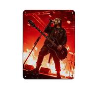 Tiger on The Flame Stage (4) Tin Sign Vintage Metal Pub Club Cafe Bar Home Wall Art Decoration Poster Retro 12x16inch(30x40cm)