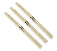 Tiger Pack of 3 5A Wood Tip Drumsticks