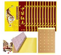 Tiger Patches - 96Pcs Chinese Red Tiger Pain Relief Patches, Ultra Strength Heat Patch for Joint & Muscle Pain, Back, Knee, Neck, Shoulder