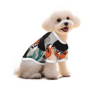 Tiger People Dog T-Shirt Clothes Apparel Puppy Vest Pet and Elastic Tank Top Clothing, Dogs Cats Pullovers Cute Breathable Soft Medium