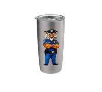 Tiger Police Officer Tiger Stainless Steel Insulated Tumbler