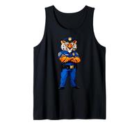 Tiger Police Officer Tiger Tank Top