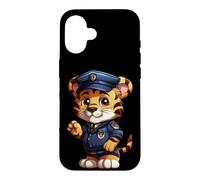 Tiger Policeman Case for iPhone 16