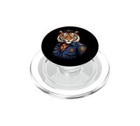 Tiger Policeman PopSockets PopGrip for MagSafe